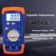 Digital Multimeter A6243L 3 1/2 Capacitor Meter Inductor LC Meter 2nF-200uF & 2mH-20H compatible tes