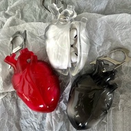 Transparent Transparent Heart Earphone Case Suitable for Airpods pro3 Earphone Case 808fc Suitable f