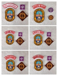 Satu Set Bet/Bordir Pramuka DKI Jakarta