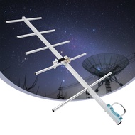 Hys UHF 70cm เสาอากาศ Yagi, 9dBi 400-470MHz กลางแจ้ง gmrs ทิศทางสำหรับวิทยุสมัครเล่นระบบทวนสัญญาณ433