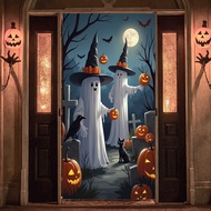 Gothic Event Prop Dark Tone Haunted House Spooky Theme Ghost Design Party Decoration for  Celebratio