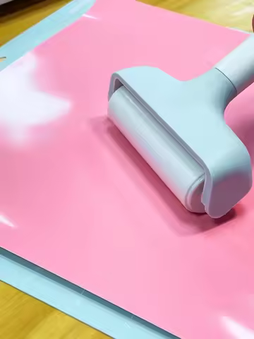 Rubber Roller For Cricut/Silhouette Crafts, Works With Iron On, Vinyl, Reusable Rubber Roller For Cr