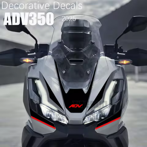 For HOMNDA ADV 350 350ADV ADV350 Head Decoration Sticker 2025 ADV350 Decorative Decals Motorcycle Ac