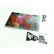 LASER RED - STICKER GARSKIN DECAL SKIN COVER CARDO PACKTALK BOLD