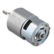 755 DC Motor for Weed Trimmer 21V Grass Cutter Motor with Long Shaft for Efficient Weed Cutting and 