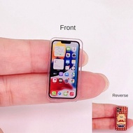 MALCOLM 1:12 Miniature Phone, Miniature Decoration Dollhouse Mobile Phone Model, Mini Doll Phone BJD
