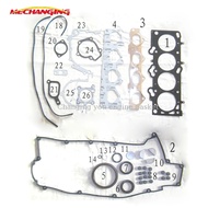 สำหรับ HYUNDAI TIBURON COUPE MATRIX 16V 2.0 G4CU ลิตร Engine Retrofit Kit ชุดปะเก็นเครื่องยนต์อะไหล่