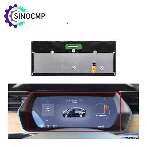 LA123WF1SL01 12.3" LCD Display Digital Instrument Cluster for Tesla Model S S2 X GEN 2 LA123WF1(SL)(