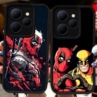 Black Casing for Tecno POP Spark GO1S 9 7 8 20 Pova 5 4 GO GO1 6 Pro Camon 12 GO2 40 30C Plus 5G H70