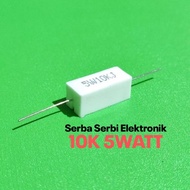 1 PCS 5W 5WATT 10K 10K CHALK RESISTORS ROHS