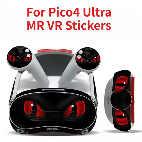 For Pico4 Ultra Skin Sticker Headset Controller Decal Cute Wrap Cover Protective Film For Pico 4 Ult