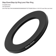 62-37/40.5/43/46/49/52/55/58/60/62/67/72/77/82/86/95/105mm Step-Down/Step-Up Ring Lens Filter Ring f