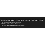 ✌✾♞Motorcycle/Car/Automobiles Moto Battery Accessories 12V Sealed Lead Battery Charger, Moto Parts &amp; Spares 12 Volts Motorcycle ATV Parts Battery Charger