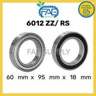 6012ZZ 6012RS 6012 Ball Bearing Deep Groove 60*95*18 mm