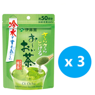 伊藤園 - Itoen 大井即溶抹茶入綠茶粉40g【日本直送】x 3