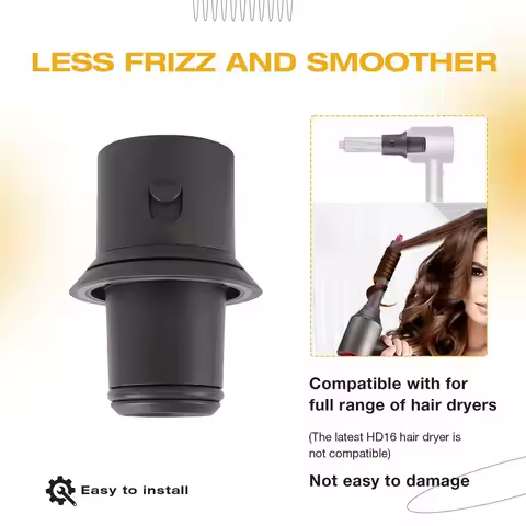 Y77A-Adapter Replace For Dyson Supersonic Hair Dryer For Dyson Hair Dryer To Curling Iron Styler Ada