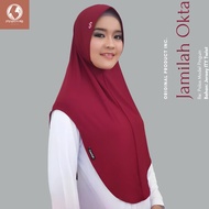 Jamilah Hijab Okta Polos Model Pinguin Ukuran M
