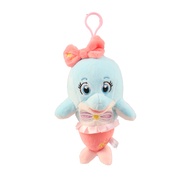Farglory Ocean Park ZOE Mermaid Doll Dolphin Plush Ring Charm Key 15CM