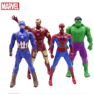 18Cm Disney Marvel Spiderman Hulk Ironman Anime Figure Action Toys Pvc Movable Joints Rotatable Doll Collection Model Boys Gifts