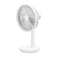 YOUPIN SOLOVE 5W USB Desktop Table Fan 4000mAh USB Rechargeable 3 Modes Wind Speed Cooling Oscillati