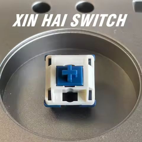 HMX XinHai Switches 5-Pin Linear HIFI Clacky Sound Switch 37g 57g POM Smooth Factory Lubed Custom Me