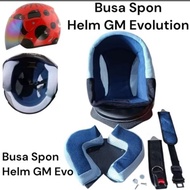 GM evolution full set helmet foam plus helmet strap GM evo helmet foam/ and helmet strap