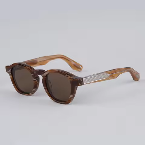 JMM ZEPHIRIN 10th Anniversary Limited Oval Glasses Japanese Style Men Fashion Glasses Acetate High Q