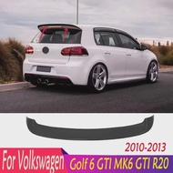 For Volkswagen 2010-2013 Golf 6 GTI MK6 GTI R20 Hatchback Car Rear Roof Spoiler Wing Rear Trunk Lip 