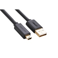 Ugreen 10355 Gold-plated USB 2.0 to USB Mini Cable 1m Genuine Product