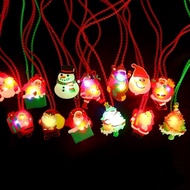 Christmas Luminous Necklace Gift Creative Glitter Decoration Christmas Eve Kindergarten Children Small Gift