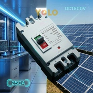 2P 250A 600V DC MCCB Solar Molded Case Circuit Breaker Overload Protection