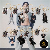 Ha7 BTS Jeon Jung Kook Stars Around Solo Album Acrylic Car Keychain Bag Pendant Accessories