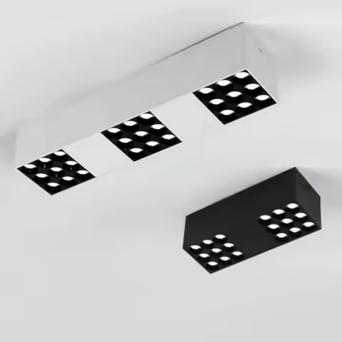 LED surface mounted ceiling light anti glare household ceiling light living room dining room 85-265V