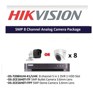 HIKVISION 5MP 8Channel Analog Camera Package