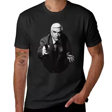 animal prinfor boys mens t shirt Nice Keepsake Leslie Nielsen Awesome For Music Fan T-Shirt new in t