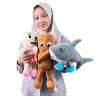 3 Viral Dolls Anomali Tralala Ballerina Cappucina, & Tungtung Sahur Children's Toys Anomali