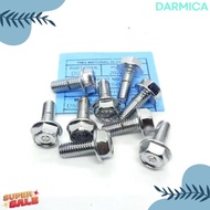 Cod Flange Bolt M6X15 Key 10 Flange/ M6X15Bolt M6X15 Exhaust Bolt/ Key 10 M6X15 Cap Bolt Key 10 Orig