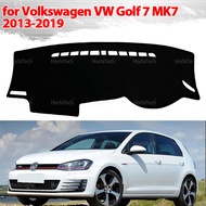 For Volkswagen VW Golf 7 MK7 2013-2019 Accessories Dash Board Sunshade Carpet Dashboard Cover Protec