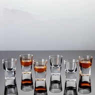 20ML/6PCS JLJ30 Liquor Shooter Wine Glass Moutai Glass Whisky Glass 玻璃烈酒色酒威士忌茅台白酒杯