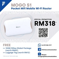 iFREE MOGO S1 Pocket Mifi Mobile Wi-Fi Router | FREE 10GB Data | Global Coverage 3G/4G