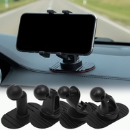 Multiple Styles 360° Rotatable Car Dashboard Phone Holder Base Self-adhesive Automotive Center Conso