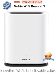 Nokia WiFi Beacon 1 WiFi Mesh Router System Supports AC1200（ free gift included ）