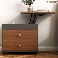 HJ-416{雙色可選}可升降床頭櫃，床邊桌，細書桌，書枱，儲物櫃，床頭置物架，電腦桌，電腦枱，梳妝桌，梳妝枱 {Dual color options} Adjustable bedside tabl