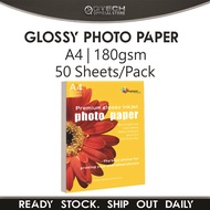 High Quality Glossy Photo Paper A4 Size 135gsm / 180gsm / 230gsm Inkjet Photo Paper