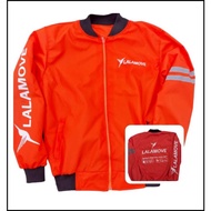 Jacket lalamove parachute driver jacket ORANGE