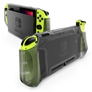 Dockable Case สำหรับ Nintendo SWITCH mumba TPU Grip ฝาครอบป้องกันกรณีเข้ากันได้กับ Nintendo SWITCH C