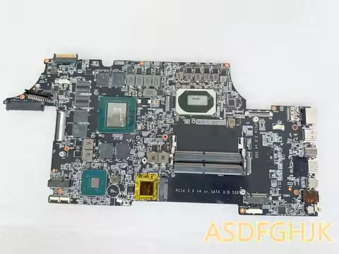 Original for MSI GE75 RAIDER 10SGS MS-17E9 MS-17E91 laptop motherboard with i7-10750h and rtx2060m t