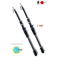 BISA BAYAR DI TEMPAT JORAN TELESCOPIC 4 RING MURAH CASTING ROD JORAN CASTING