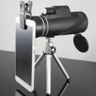 戶外望遠鏡 戶外工具 邁峰望遠鏡 單筒40X60高倍高清微光袖珍戶外望遠鏡 手機拍照錄像 DSL10