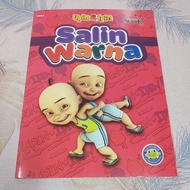 Buku Salin Warna Upin & Ipin
